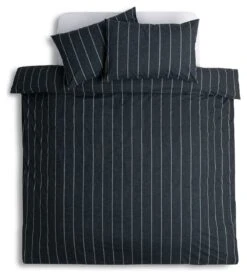 Habitat Cotton Modern Country Stripe Navy Bedding Set-Single -Habitat Furni Sales 9608740 R Z002A