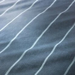 Habitat Cotton Modern Country Stripe Navy Bedding Set-Single -Habitat Furni Sales 9608740 R Z004A