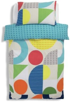 Habitat Kids Geo Shapes Twin Pack Bedding Set - Double -Habitat Furni Sales 9610790 R Z004A
