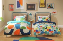Habitat Kids Geo Shapes Twin Pack Bedding Set - Double -Habitat Furni Sales 9610790 R Z007A
