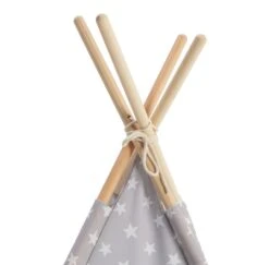 Habitat Kids Grey Stars Teepee Tent -Habitat Furni Sales 9611005 R Z003A