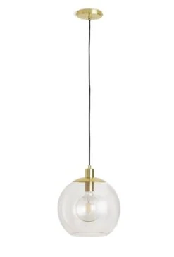 Habitat Coleman Metal Pendant Light - Gold -Habitat Furni Sales 9612420 R Z001C