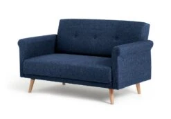Habitat Evie Fabric 2 Seater Sofa In A Box - Navy Blue -Habitat Furni Sales 9612437 R Z007A