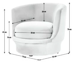 Habitat Ronda Velvet Accent Chair - Olive Green -Habitat Furni Sales 9613058 R E001