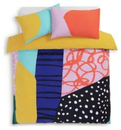Habitat Panel Print Multicolour Bedding Set - Single 2 Habitat Panel Print Multicolour Bedding Set - Single -Habitat Furni Sales 9613656 R Z002A