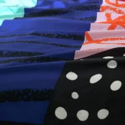 Habitat Panel Print Multicolour Bedding Set - Single 5 Habitat Panel Print Multicolour Bedding Set - Single -Habitat Furni Sales 9613656 R Z005A