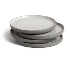 Habitat Speckle Set Of 4 Side Plate - Grey 3 Habitat Speckle Set Of 4 Side Plate - Grey -Habitat Furni Sales 9613962 R Z002A