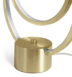 Habitat Pill Metal LED Table Lamp - Brushed Brass -Habitat Furni Sales 9618761 R Z003A