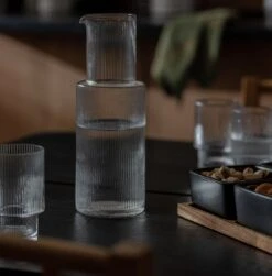 Habitat Ribbed Carafe -Habitat Furni Sales 9619667 R Z002C