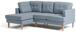 Habitat Joshua Left Hand Corner Chaise Sofa - Blue 3 Habitat Joshua Left Hand Corner Chaise Sofa - Blue -Habitat Furni Sales 9621844 R Z002A