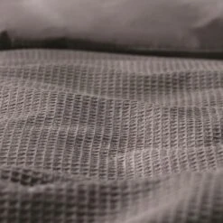 Habitat Cotton Waffle Plain Charcoal Bedding Set - Single -Habitat Furni Sales 9625211 R Z006A