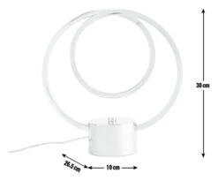 Habitat Pill Metal LED Table Lamp - Brushed Chrome 2 Habitat Pill Metal LED Table Lamp - Brushed Chrome -Habitat Furni Sales 9625345 R E001