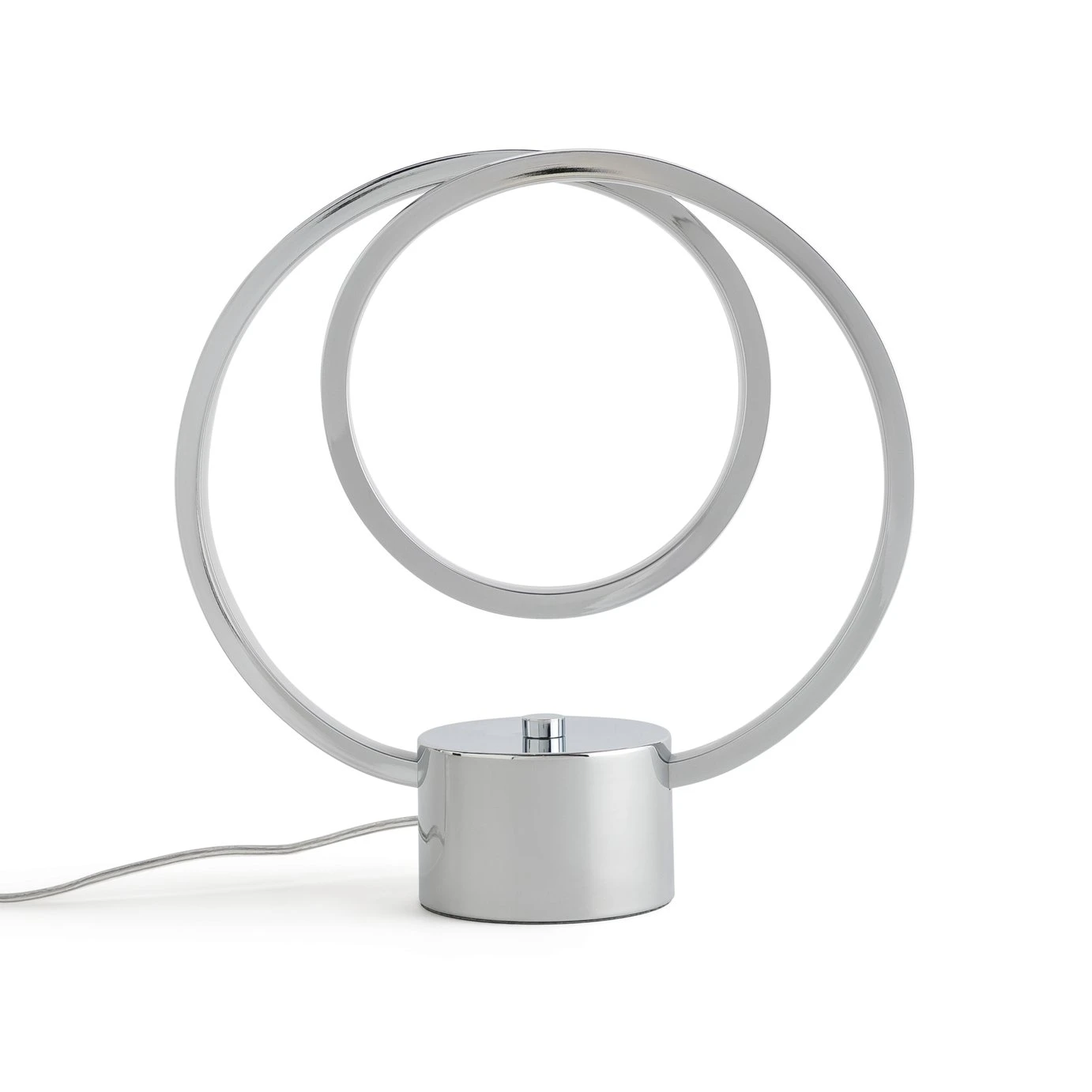 Habitat Pill Metal LED Table Lamp - Brushed Chrome Habitat Pill Metal LED Table Lamp - Brushed Chrome -Habitat Furni Sales 9625345 R Z001C