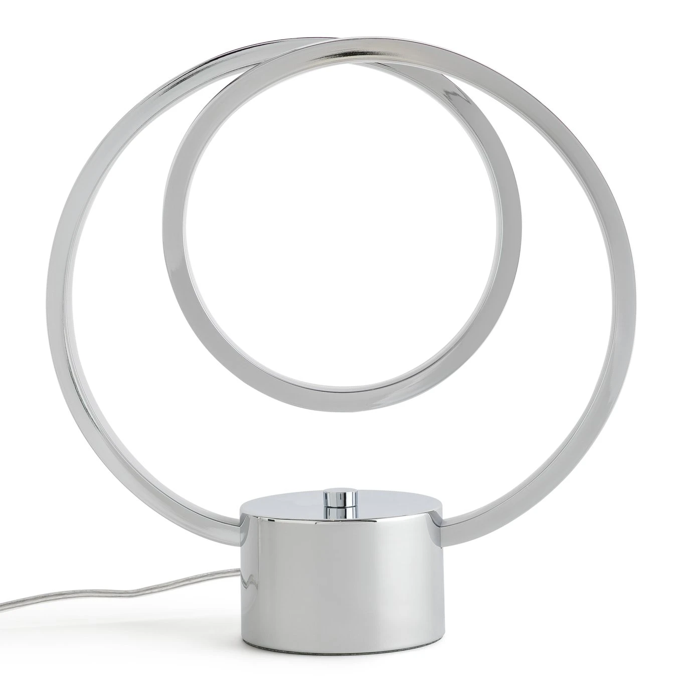 Habitat Pill Metal LED Table Lamp - Brushed Chrome Habitat Pill Metal LED Table Lamp - Brushed Chrome -Habitat Furni Sales 9625345 R Z003A