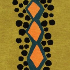 Habitat Kids Dragon Shaped Rug - Mustard - 100x150cm -Habitat Furni Sales 9627817 R B001