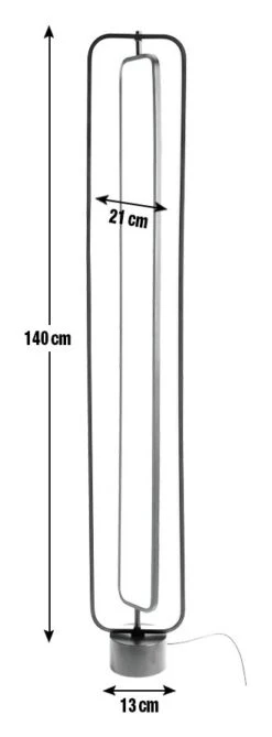 Habitat Sio LED Floor Lamp - Black -Habitat Furni Sales 9629585 R E001