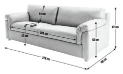 Habitat Florence Leather 4 Seater Sofa - Tan 3 Habitat Florence Leather 4 Seater Sofa - Tan -Habitat Furni Sales 9629808 R E001