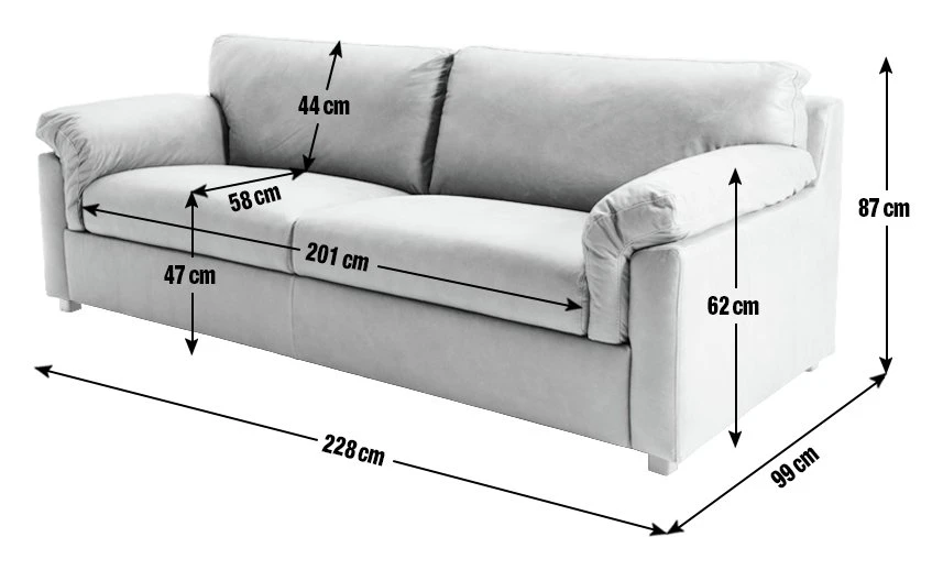 Habitat Florence Leather 4 Seater Sofa - Tan Habitat Florence Leather 4 Seater Sofa - Tan -Habitat Furni Sales 9629808 R E001