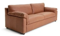 Habitat Florence Leather 4 Seater Sofa - Tan 6 Habitat Florence Leather 4 Seater Sofa - Tan -Habitat Furni Sales 9629808 R Z004A