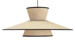 Habitat Otto 2 Tier Pendant Shade - Natural -Habitat Furni Sales 9636561 R Z002C