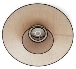 Habitat Otto 2 Tier Pendant Shade - Natural -Habitat Furni Sales 9636561 R Z003A