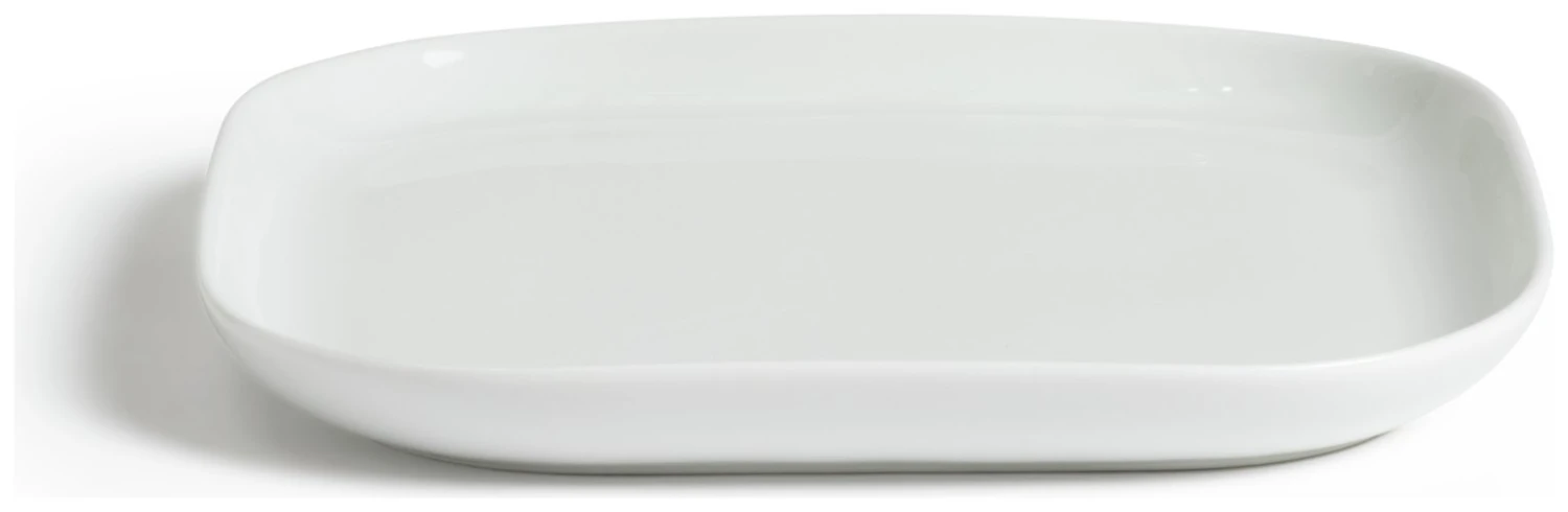 Habitat Riko Square 4 Piece Side Plate - White Habitat Riko Square 4 Piece Side Plate - White -Habitat Furni Sales 9641439 R Z003A