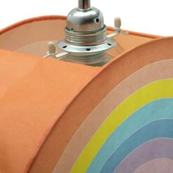 Habitat Kids Rainbow Paper Shade - Multicoloured -Habitat Furni Sales 9641697 R Z002A