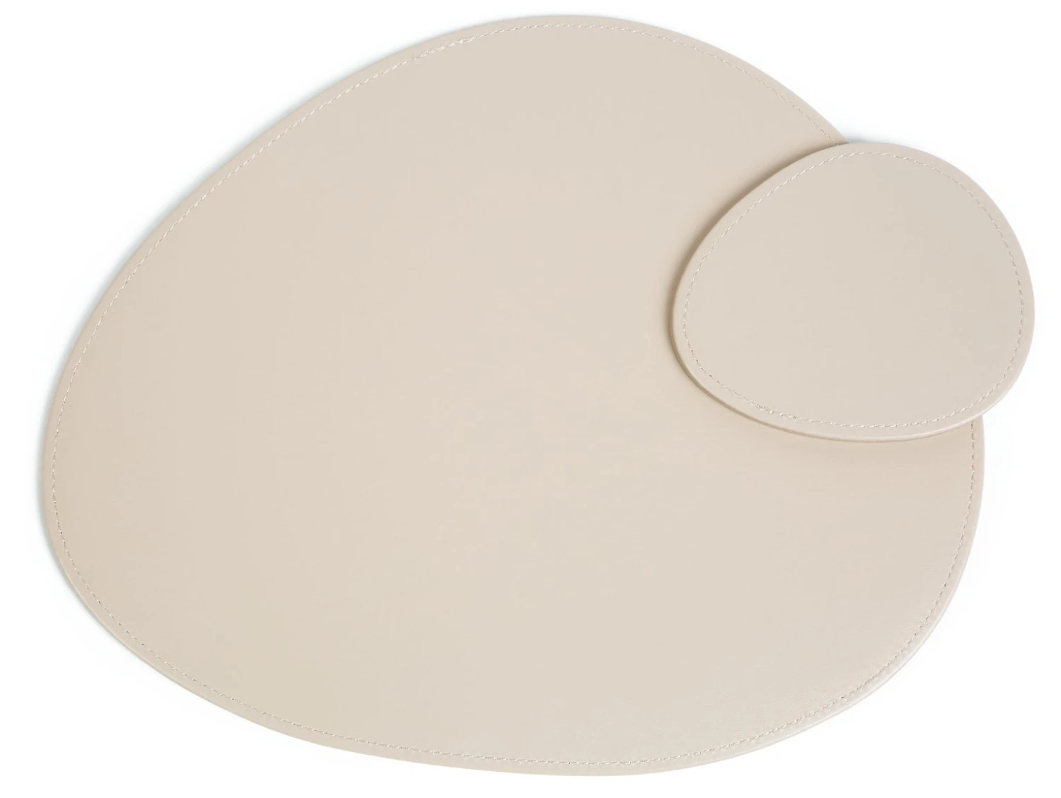 Habitat Set of 4 Faux Leather Pebble Placemats and Coasters Habitat Set Of 4 Faux Leather Pebble Placemats And Coasters -Habitat Furni Sales 9652923 R Z002A