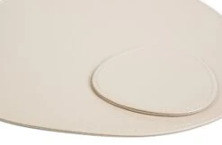 Habitat Set Of 4 Faux Leather Pebble Placemats And Coasters 3 Habitat Set Of 4 Faux Leather Pebble Placemats And Coasters -Habitat Furni Sales 9652923 R Z004A