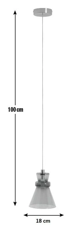 Habitat Vivian Glass LED Ceiling Light - Multicoloured -Habitat Furni Sales 9694022 R E001